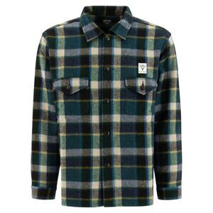 South2 West8 Men "Smokey" Melton Wool Shirt